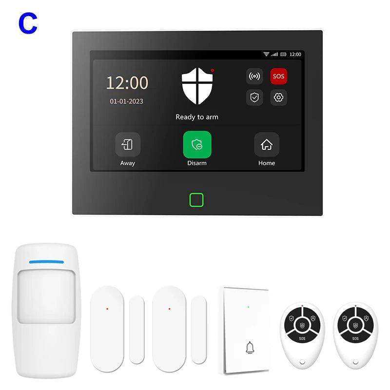 Alarm 7 Inch 4G WiFi Tuya - P12 Hub Europe