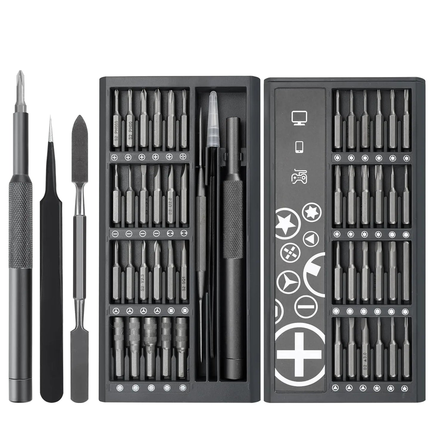 50 in 1 Precision Screwdriver Set with Magnetic Screw Heads Manual Repair Tools for iPhone Glasses Watches Game Consoles camera