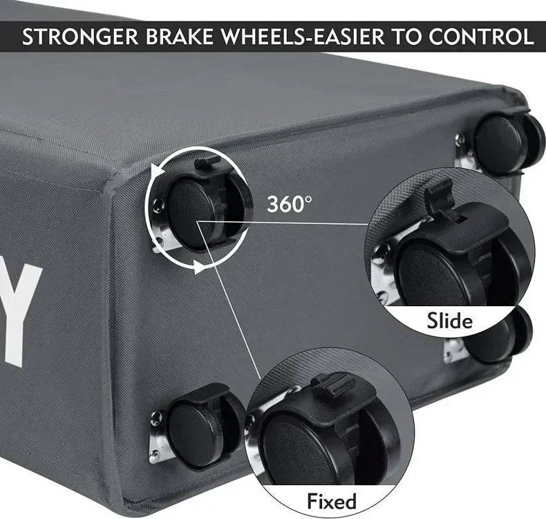 Rolling Foldable Laundry Basket - P12 Hub Europe