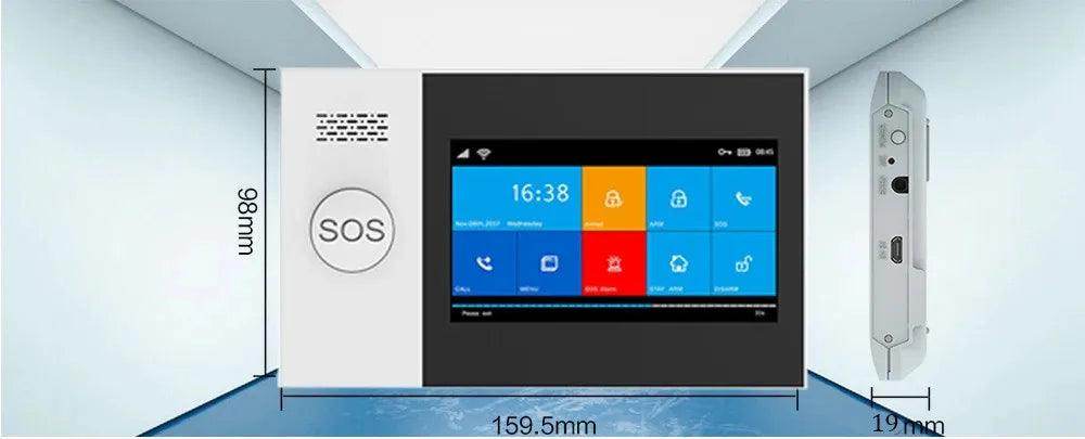 Alarm Smart PGST PG107 WiFi 4G - P12 Hub Europe