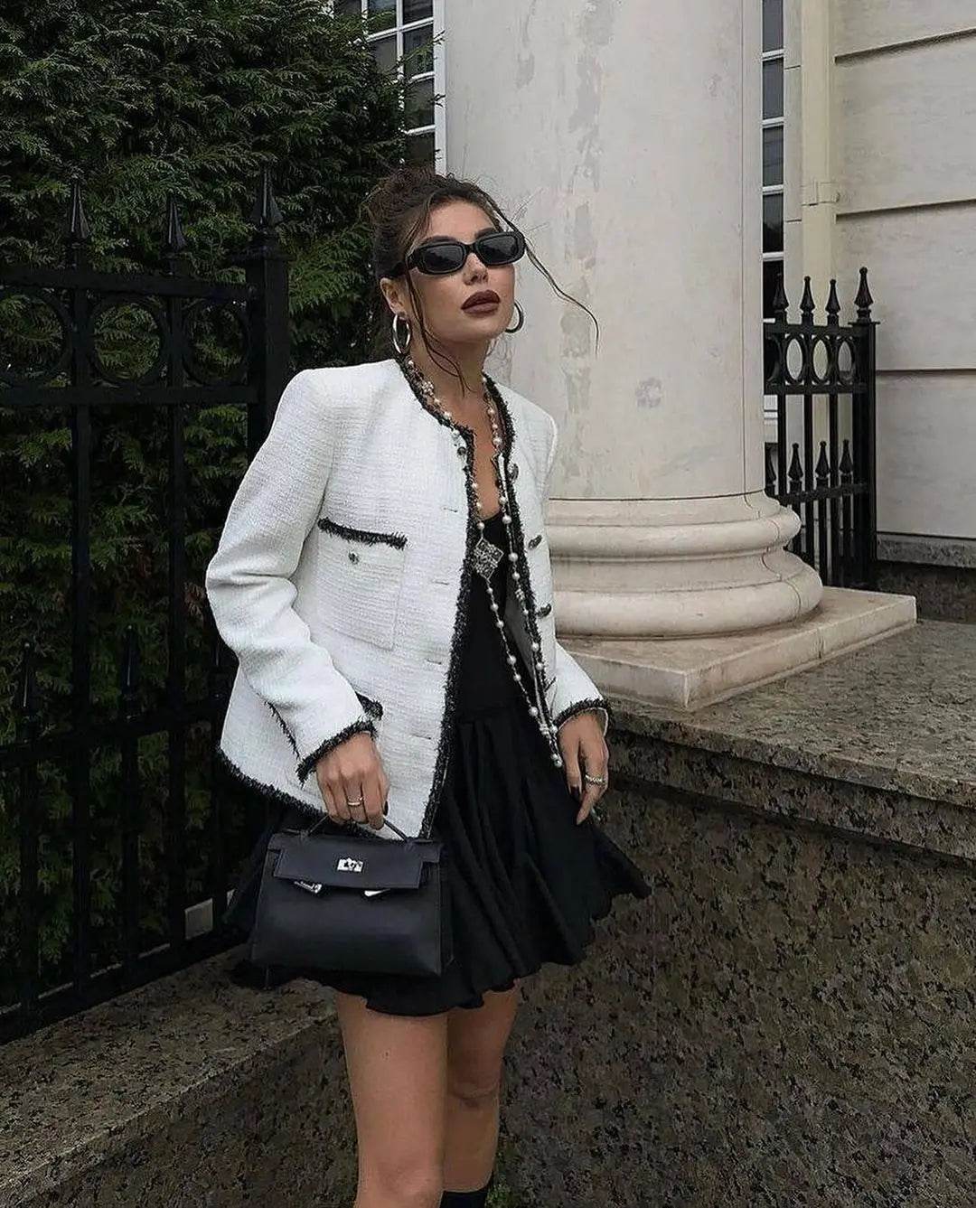 Women's White Ruffle Mini Skirt - P12 Hub Europe