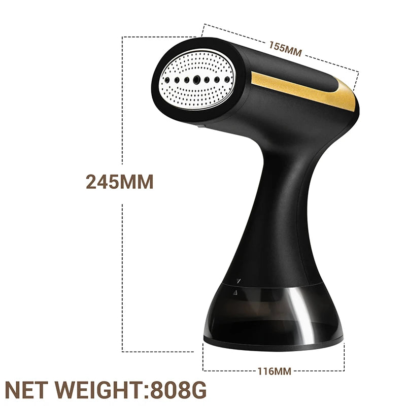 1500W Steam Iron Hand Holding Ironing Machine Iron For Clothes 350ML Household Travel  Steam Iron Portable Wet Ironing Machine