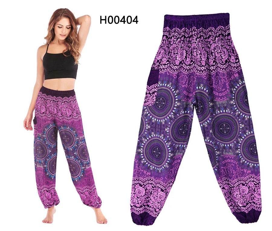Boho Hippie Harem Yoga Pants - P12 Hub Europe