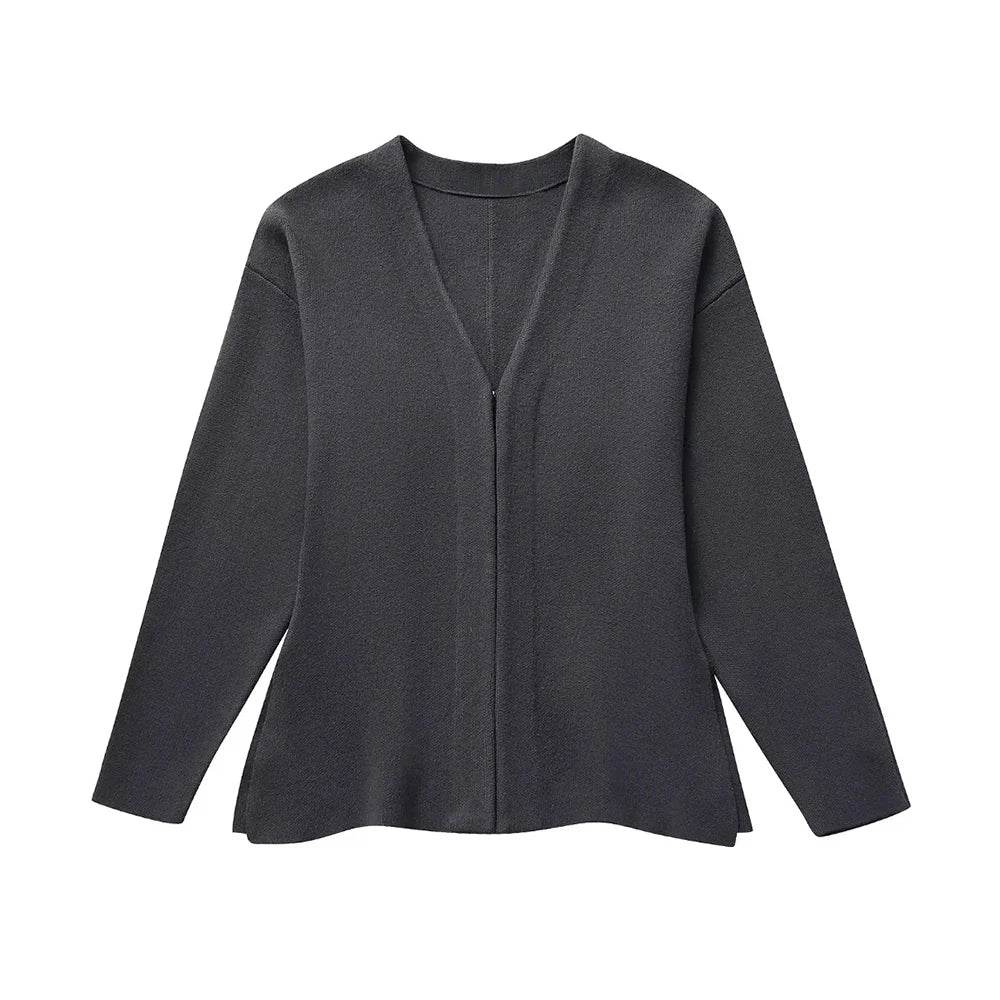 Fitted Hook Knit Cardigan - P12 Hub Europe