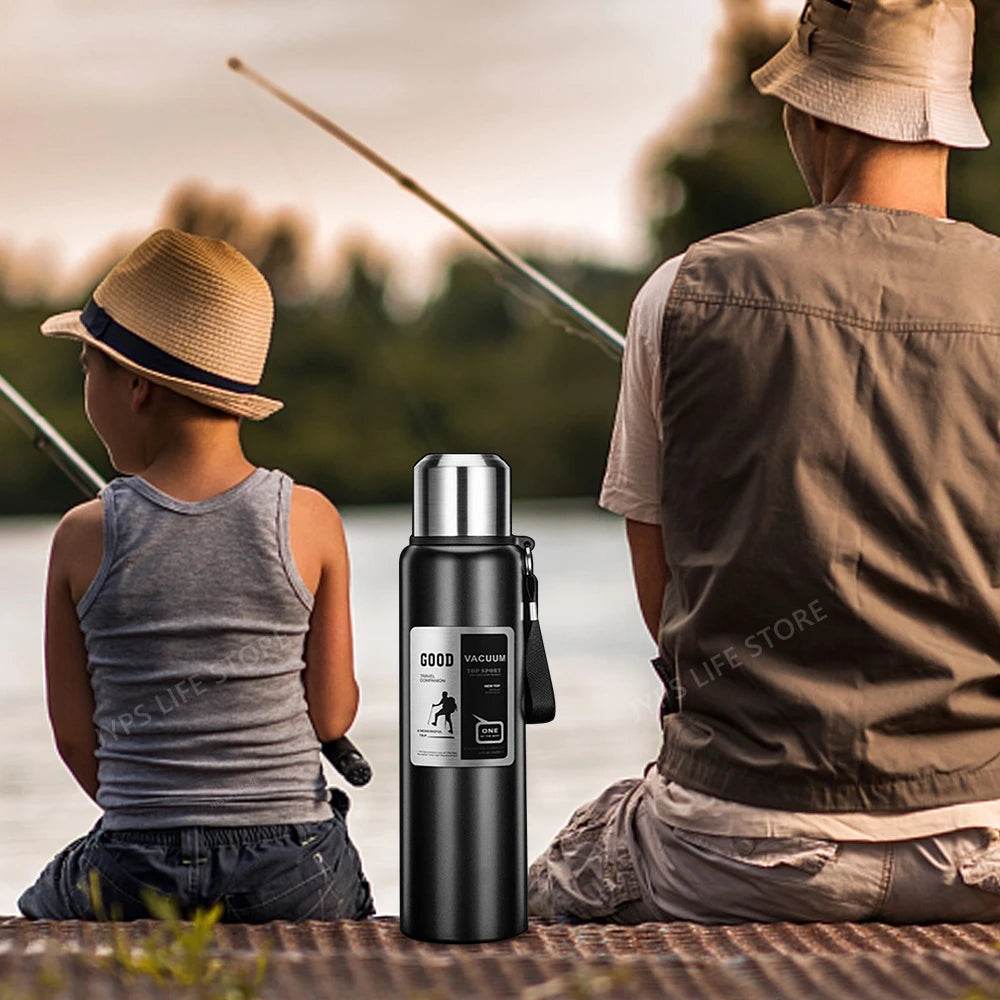 1000ML Stainless Steel Sport Thermos - P12 Hub Europe