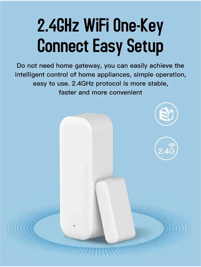 Sensor Door Tuya WiFi Smart - P12 Hub Europe