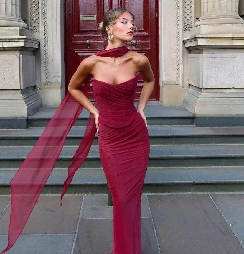 Suninheart Elegant Strapless Maxi Set - P12 Hub Europe