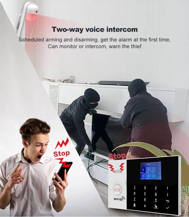 Alarm Smart Yaosheng PG105 WiFi GSM - P12 Hub Europe