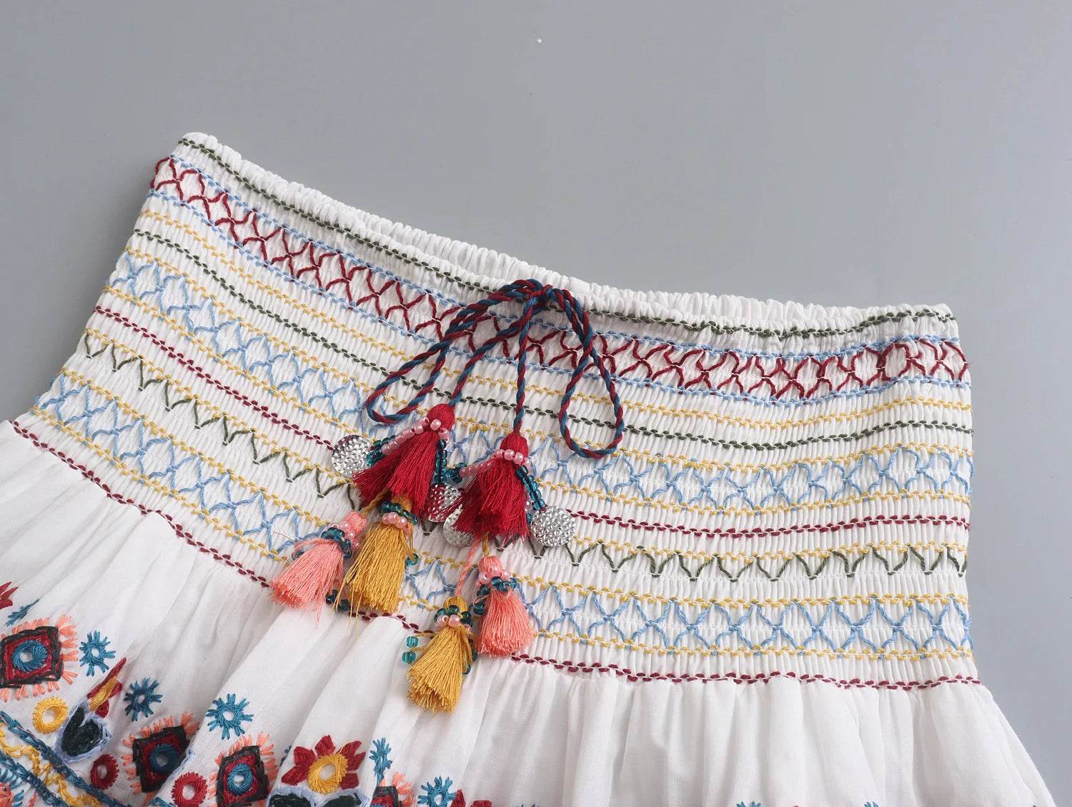 Ethnic Embroidered Top Skirt Set - P12 Hub Europe