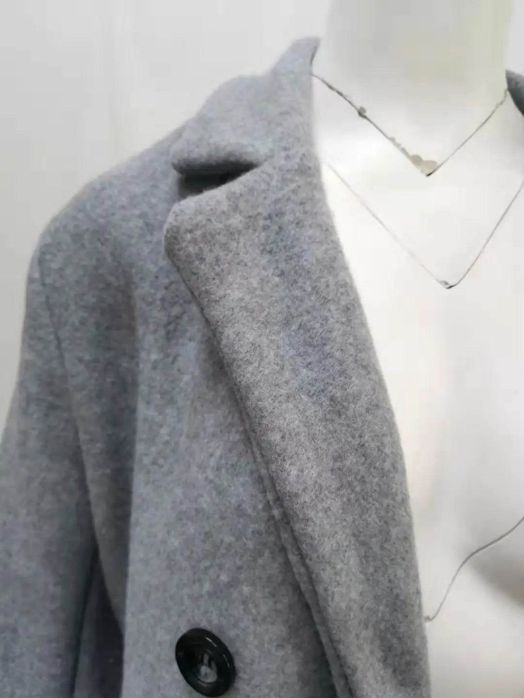 Wool Double Breasted Coat - P12 Hub Europe