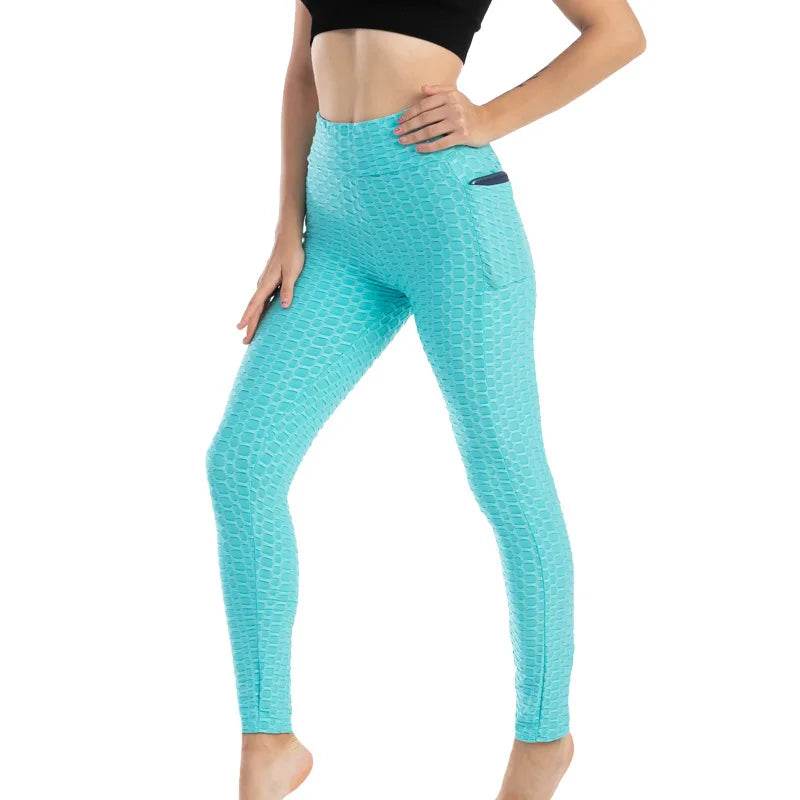 Women's Pocketed Bubble Leggings - P12 Hub Europe