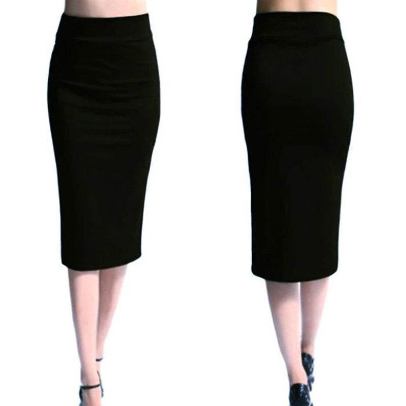 Women's High Waist Pencil Skirt - P12 Hub Europe