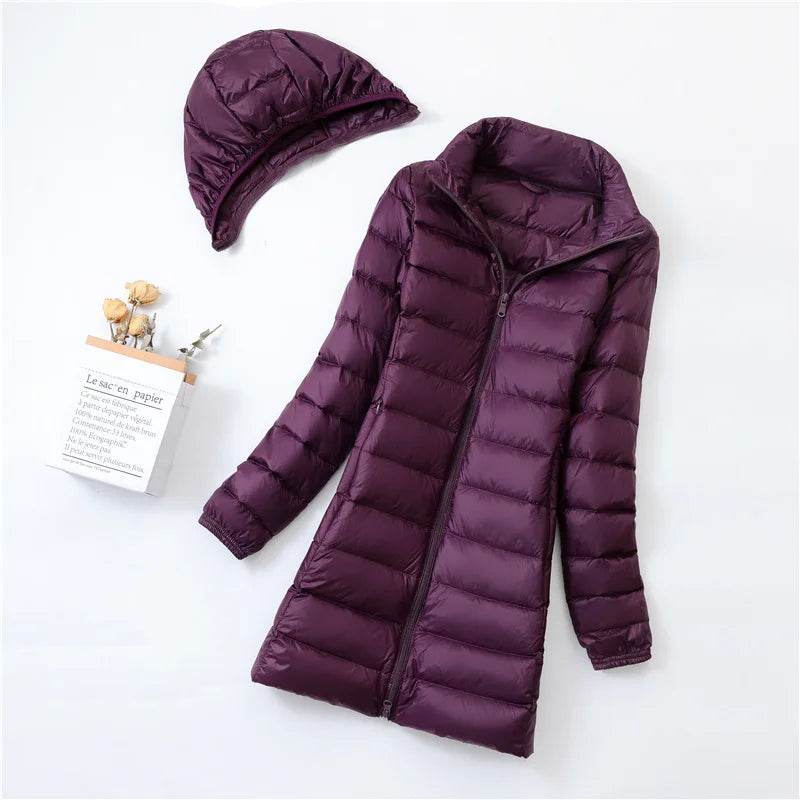 Lightweight Candy Color Down Hoodie - P12 Hub Europe