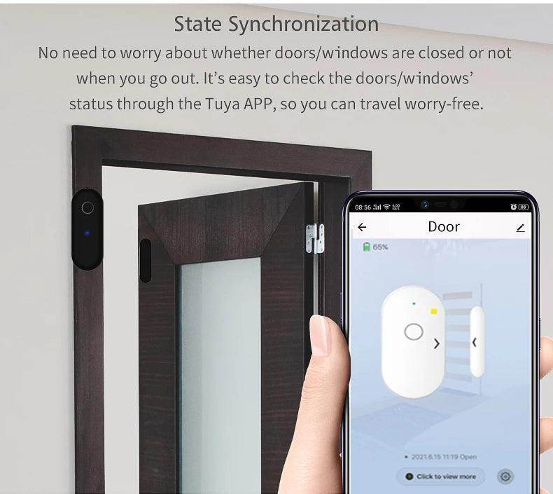 Sensor Door Tuya WiFi Smart - P12 Hub Europe