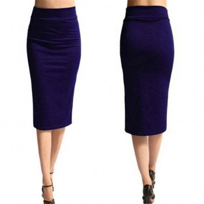 Women's High Waist Pencil Skirt - P12 Hub Europe