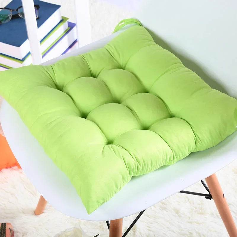 Colourful Chunky Seat Pads Cushion Chair Garden Cushion New Home Textile Cushion Garden HomeTie On Office Garden Dining Kitchen - P12 Hub Europe