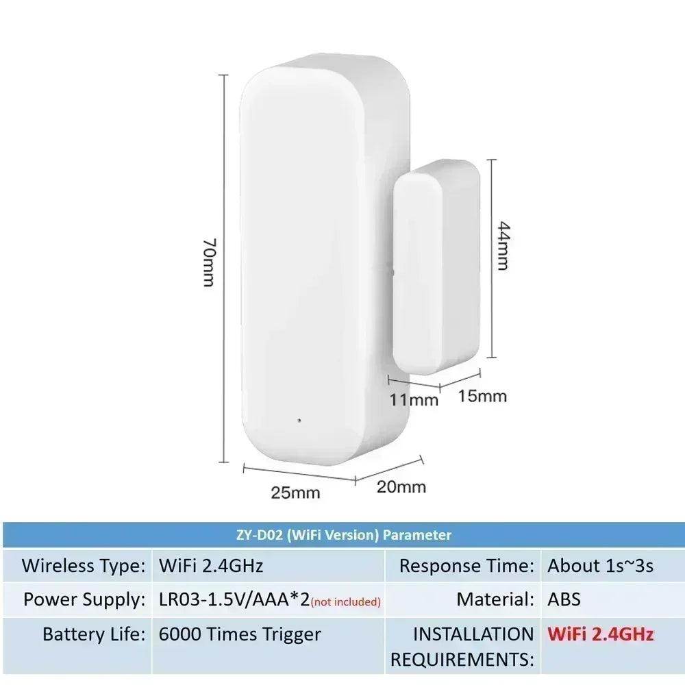 Sensor Door Tuya WiFi Smart - P12 Hub Europe