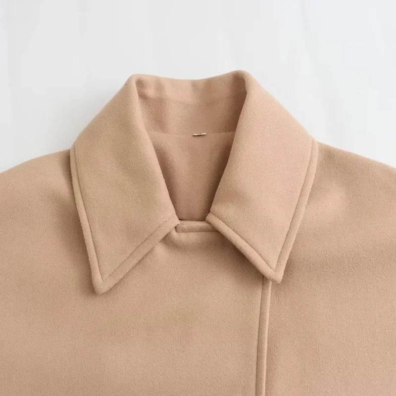 Women's Wool Office Coat - P12 Hub Europe