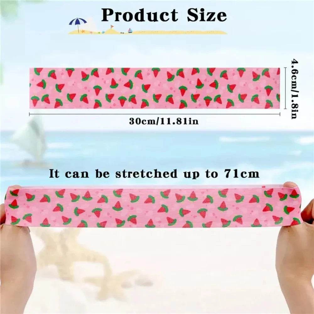 Towel Bands for Beach Chairs Colorful Windproof Beach Towel Straps Elastic Bed quilt Sheet Storage Belt Durable Cruise Clips - P12 Hub Europe
