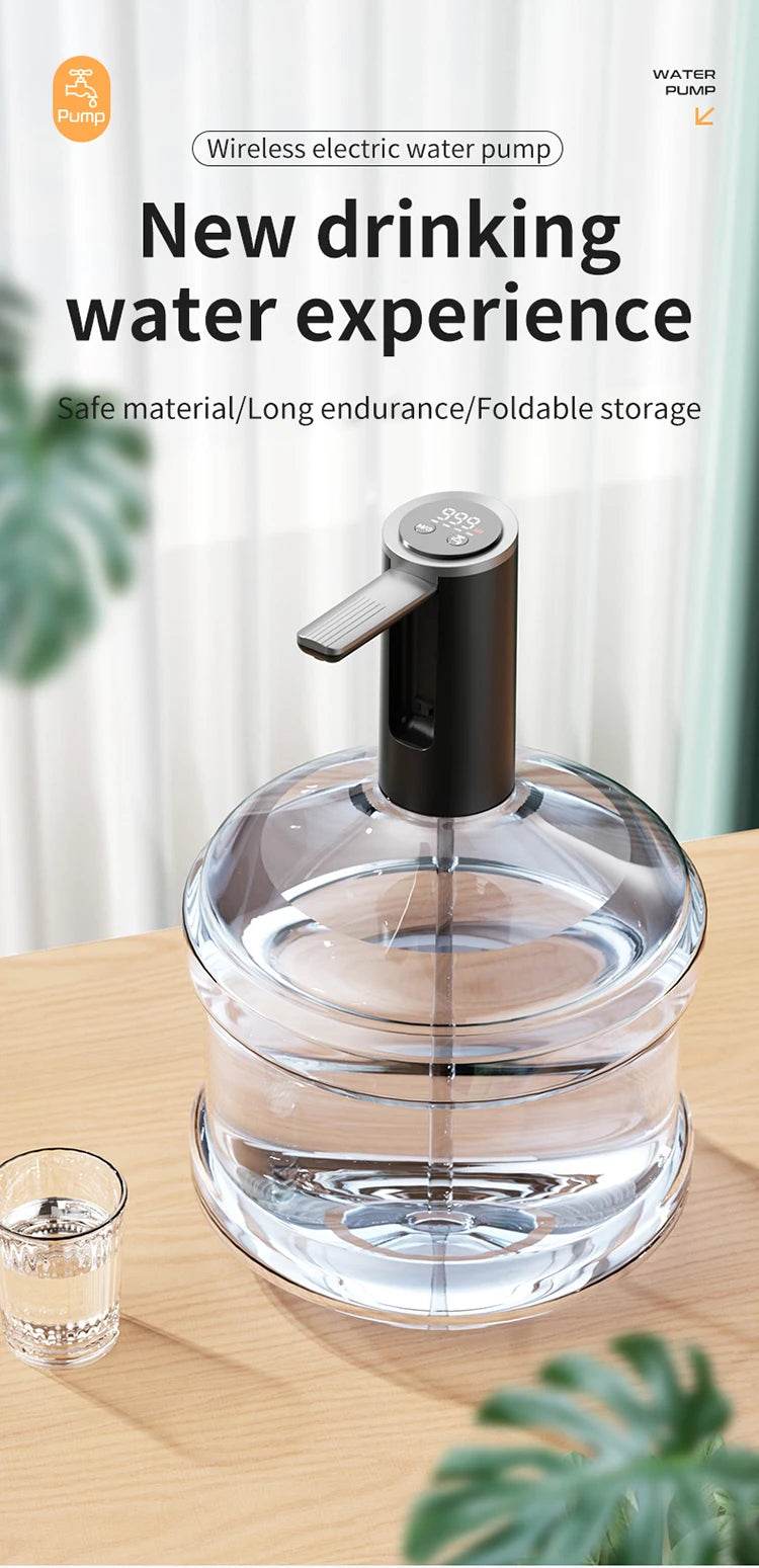 Smart Quantitative Alcohol Dispenser Professional High End Whiskey Pump Dispenser Liquor Pump Adjustable Foldable Wine Decanter - P12 Hub Europe