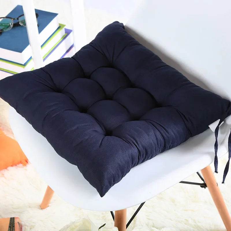 Colourful Chunky Seat Pads Cushion Chair Garden Cushion New Home Textile Cushion Garden HomeTie On Office Garden Dining Kitchen - P12 Hub Europe