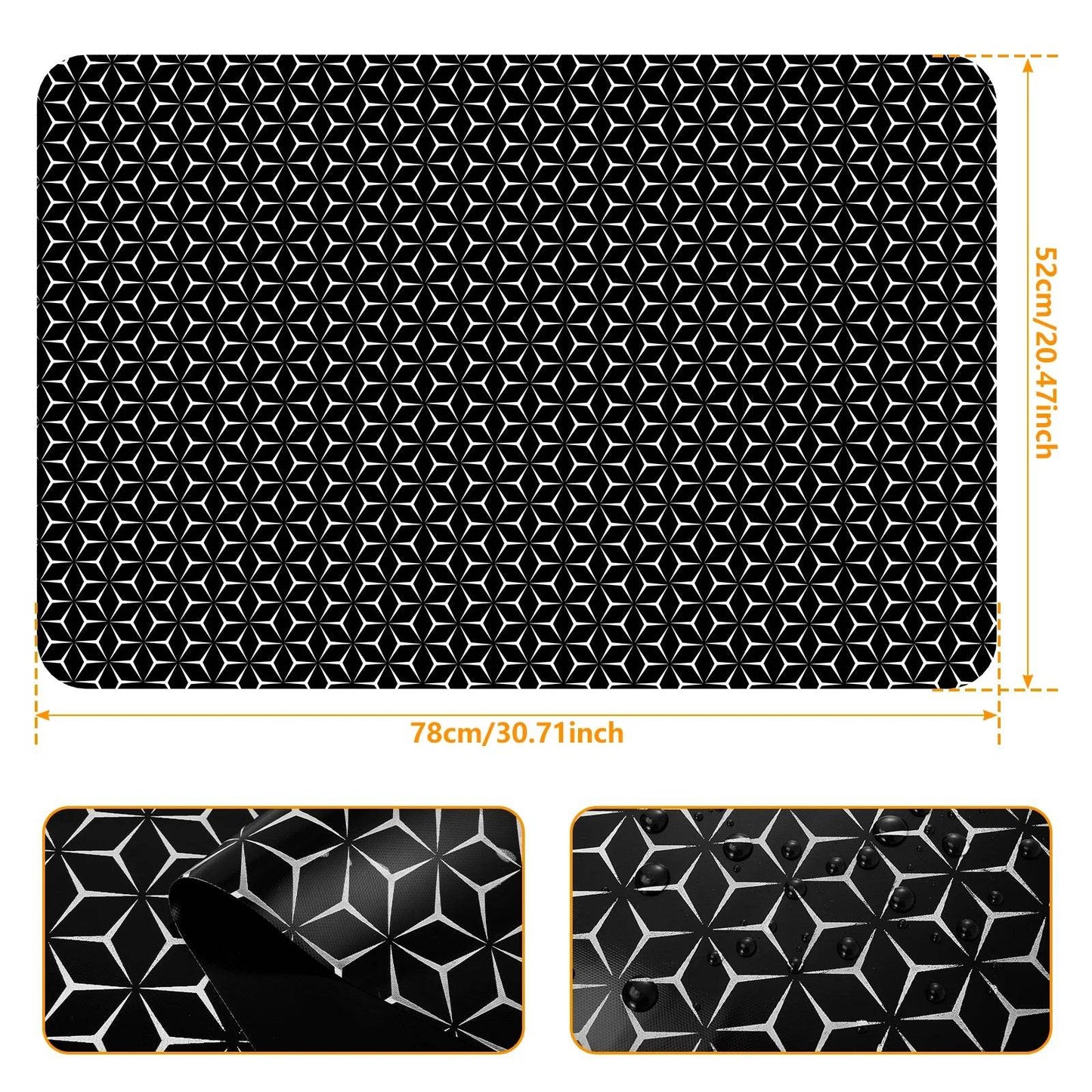 Silicone Induction Cooktop Mat Non Slip Electric Stove Cover Pad Cooktop Protector Cooking Kitchen Accessories Stove Top Cover - P12 Hub Europe