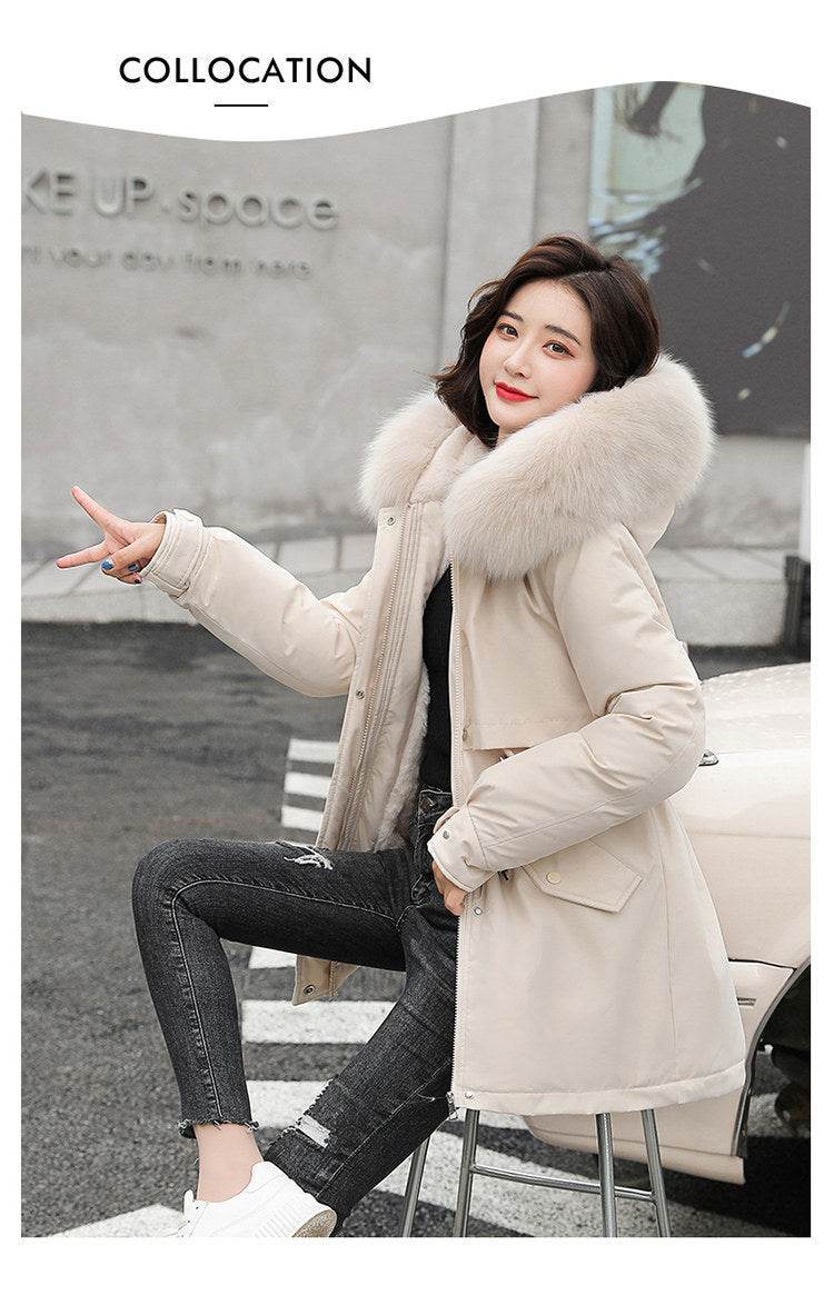 Slim Fur Collar Parka - P12 Hub Europe