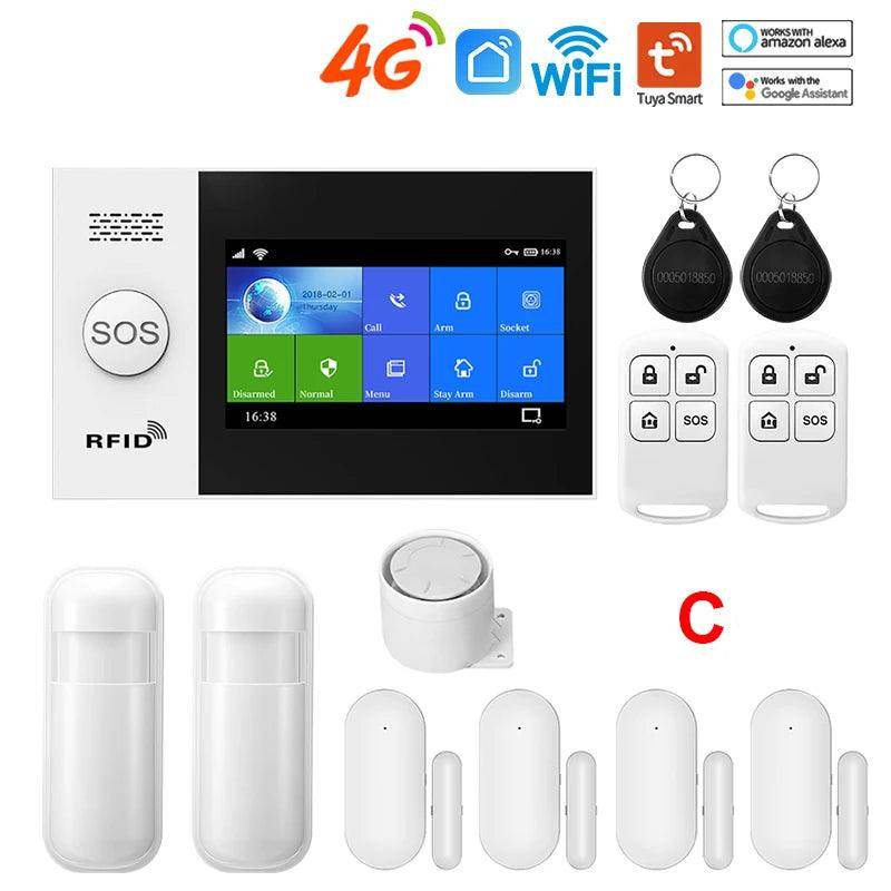 Alarm Smart PGST PG107 WiFi 4G - P12 Hub Europe