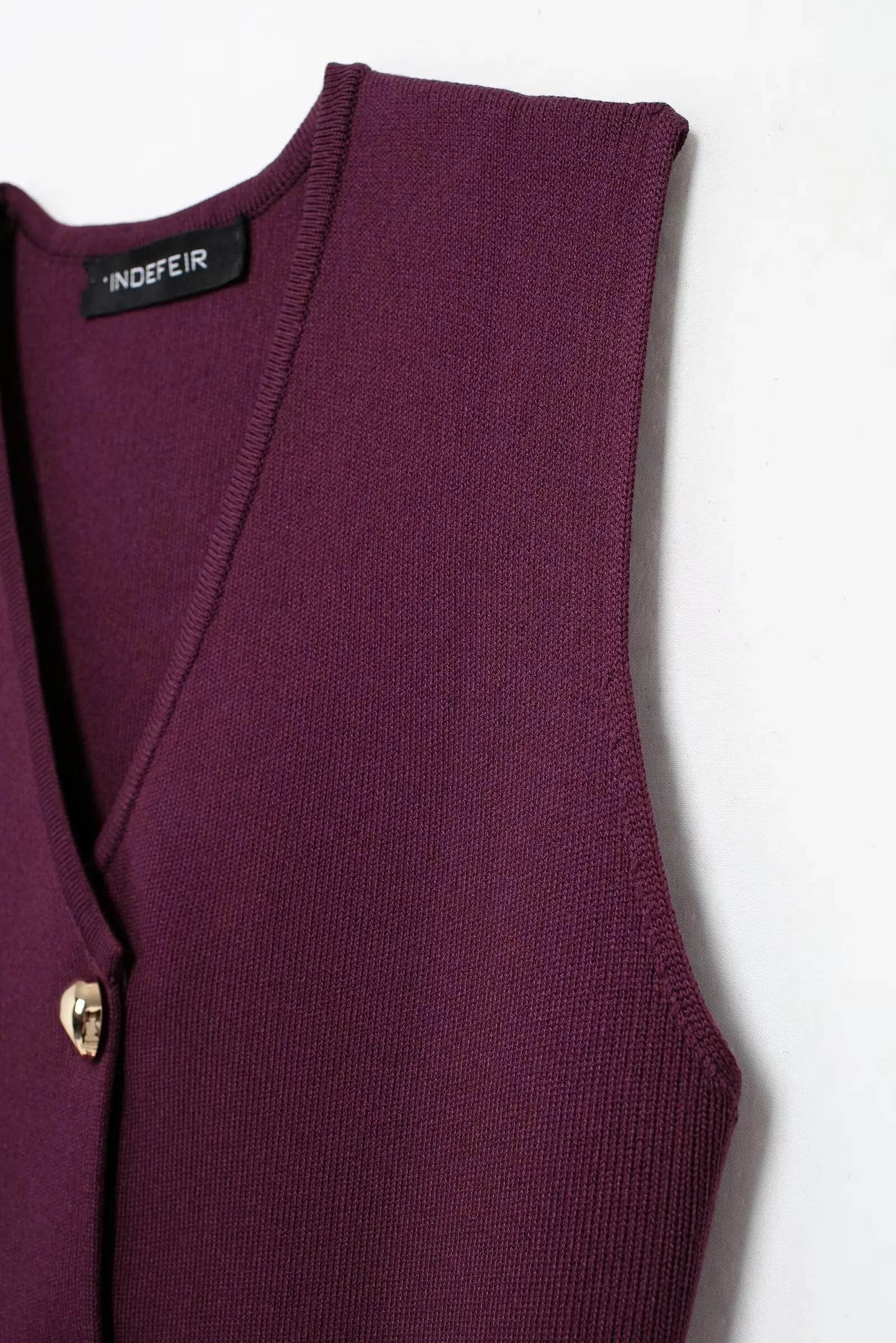 Wine Red Knit Skirt - P12 Hub Europe