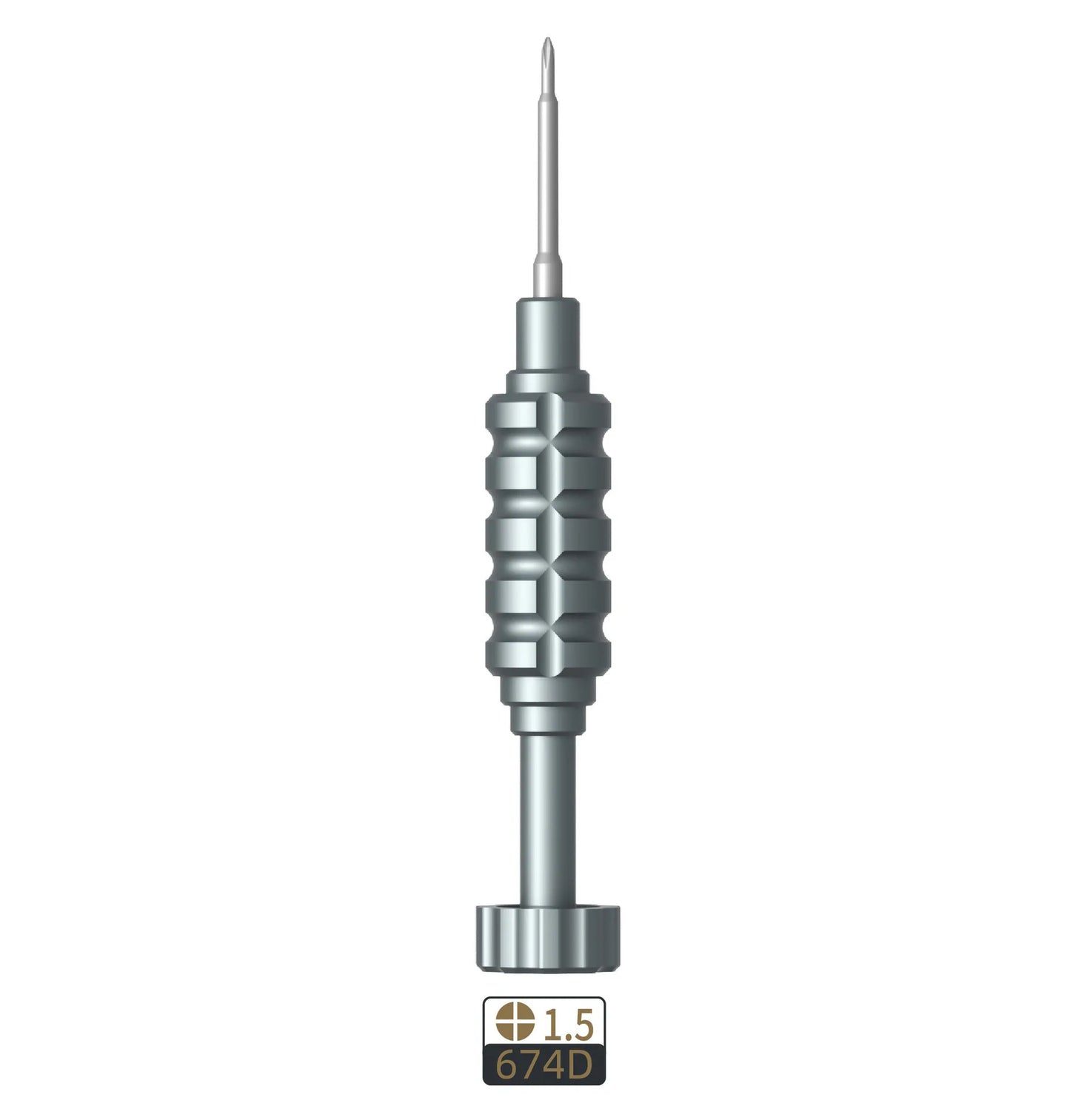TE674 Superhard Combat Precision Screwdriver 0.6 0.8 1.2 1.5 T2 2.5 For IPHONE IPAD Clocks Watches Teardown Opening Repair Tools