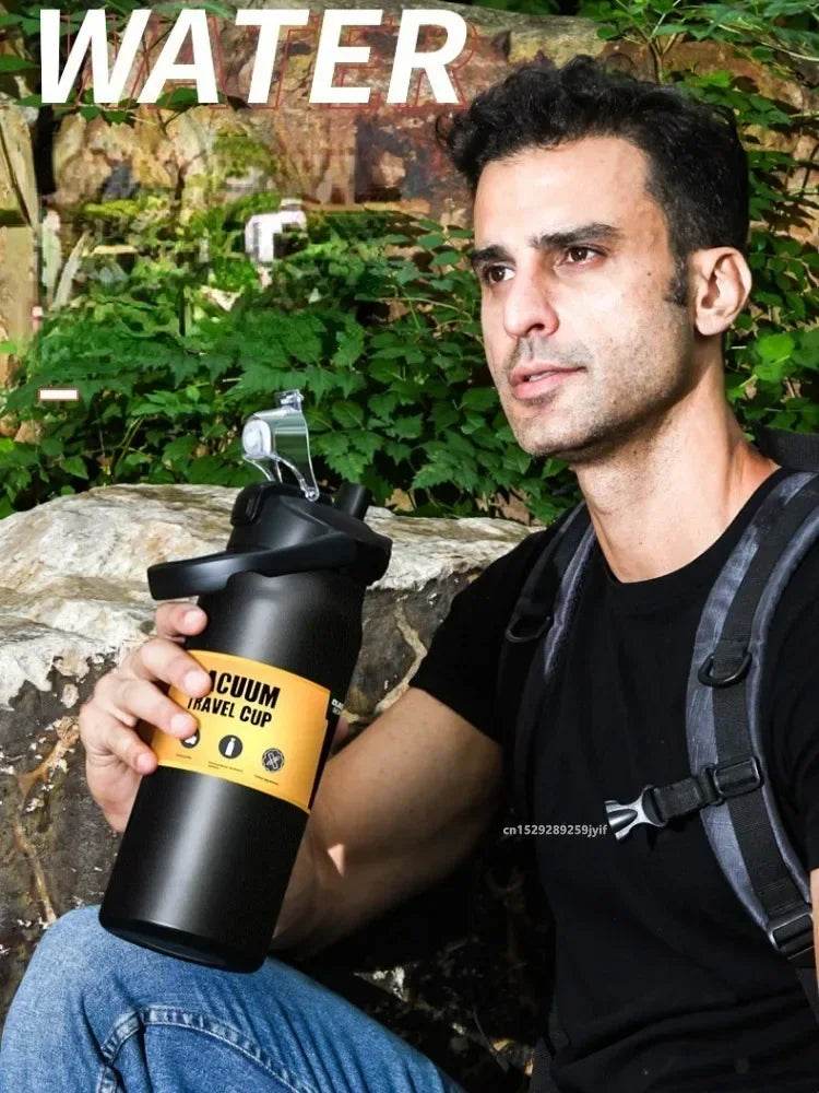 Stainless Steel Sports Thermos - P12 Hub Europe