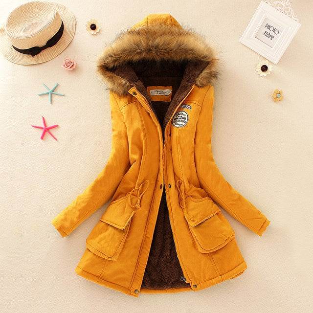 Slim Hooded Padded Parka - P12 Hub Europe