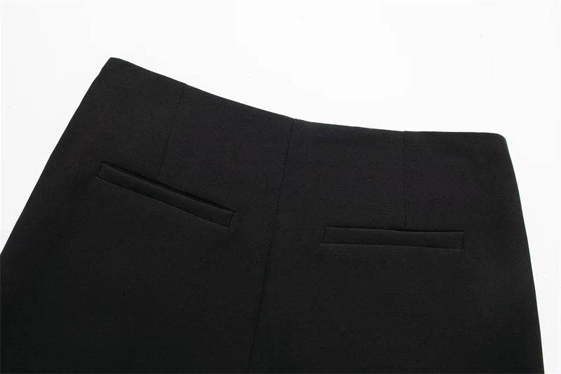 Black Mini Skort - P12 Hub Europe