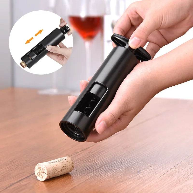 Creative Wine Opener Manual Bottle Opener Corkscrew Sparkling Wine Kitchen Tool Corks Openers Useful Kitchen Accessories - P12 Hub Europe