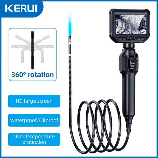 Endoscope 8mm 360° 1080P, iOS/Android/PC, 8 LED, IP67 - P12 Hub Europe