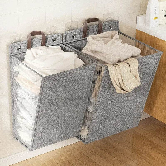 Foldable Wall-Mounted Laundry Hamper - P12 Hub Europe