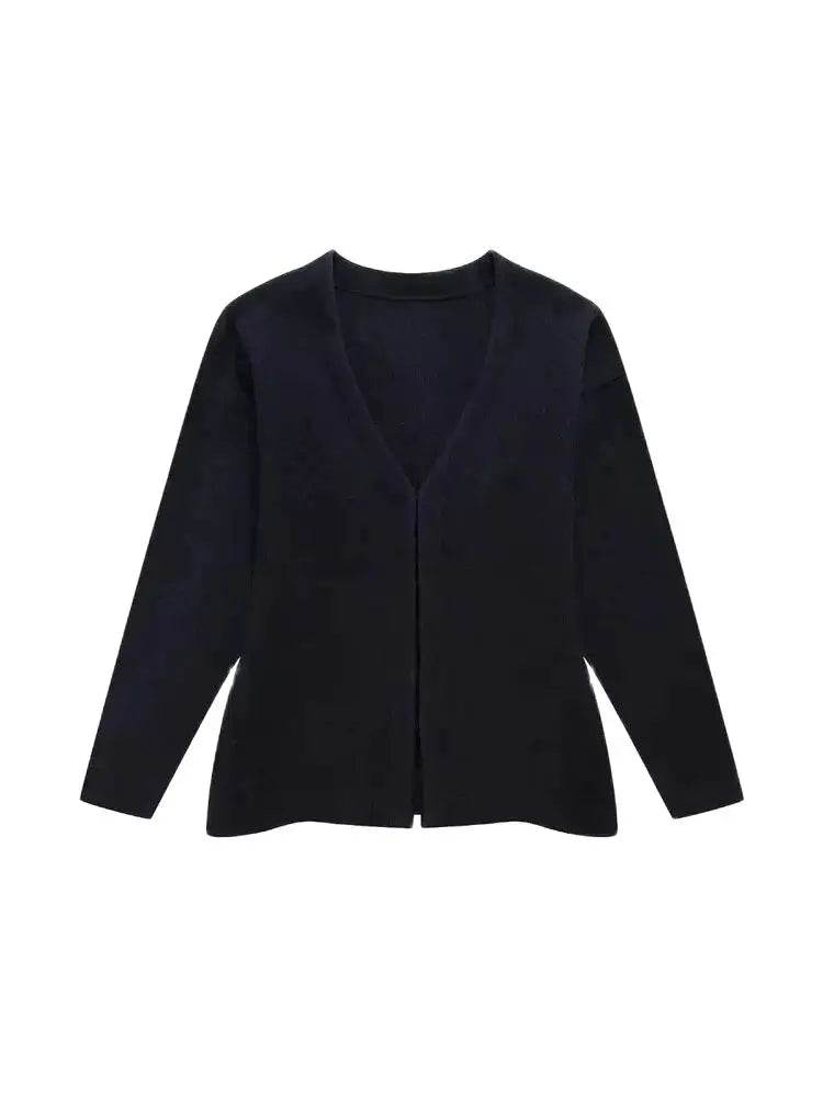 Fitted Hook Knit Cardigan - P12 Hub Europe