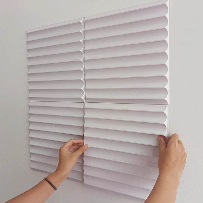30x30cm 3D three-dimensional wall sticker decorative living room wallpaper mural waterproof 3D wall panel mold bathroom kitchen - P12 Hub Europe