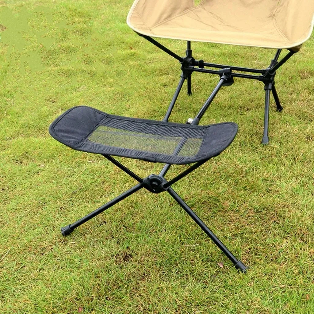 Fishing BBQ Camping Chair Foot Recliner Foot Rest Portable Stool Collapsible Footstool for Outdoor Camping Beach Chair Folding