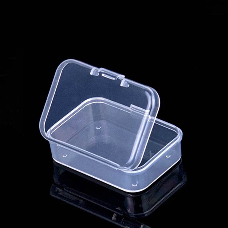 Mini Plastic Box Rectangular Box Translucent Box Packing Box Storage Box Dustproof Solid Strong Jewelry Storage Case Container - P12 Hub Europe