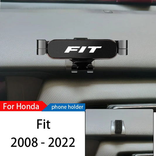 Car Phone Holder Mount Stand For Honda Fit 2008-2022 Adjustable GPS Navigation Mobile Phone Bracket Car Lnterior Accessories