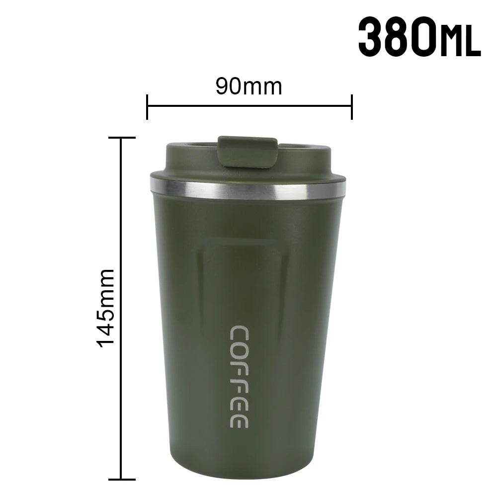 Leak-Proof Stainless Steel Travel Mug - P12 Hub Europe