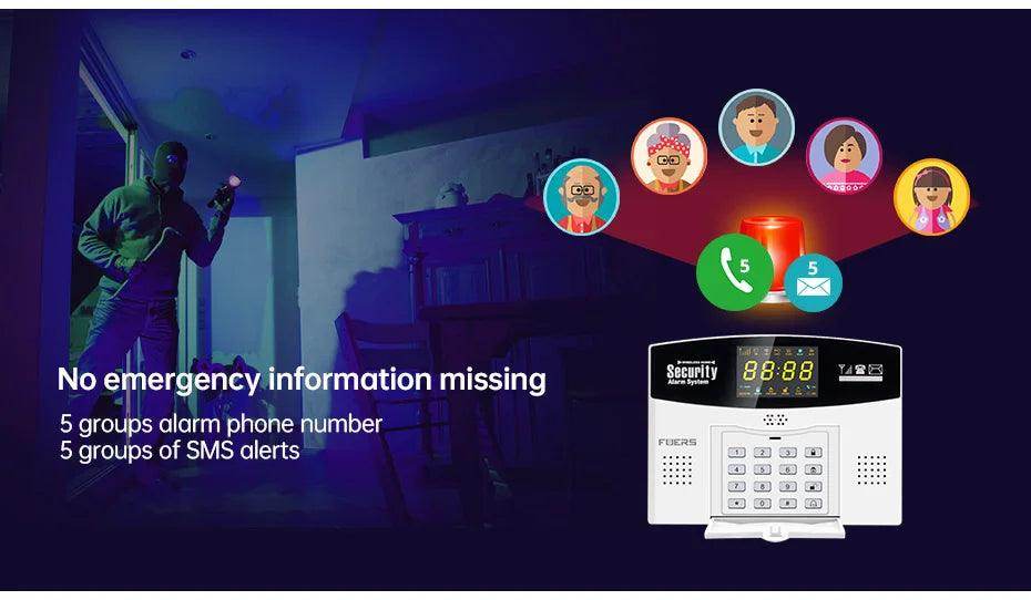 Alarm Fuers Tuya Smart 4G WiFi - P12 Hub Europe