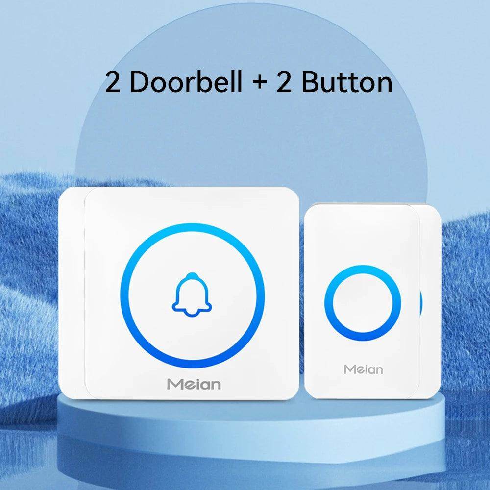 Doorbell Wireless | 60 Tunes, 1000ft, IP65, 5 Volume Levels - P12 Hub Europe