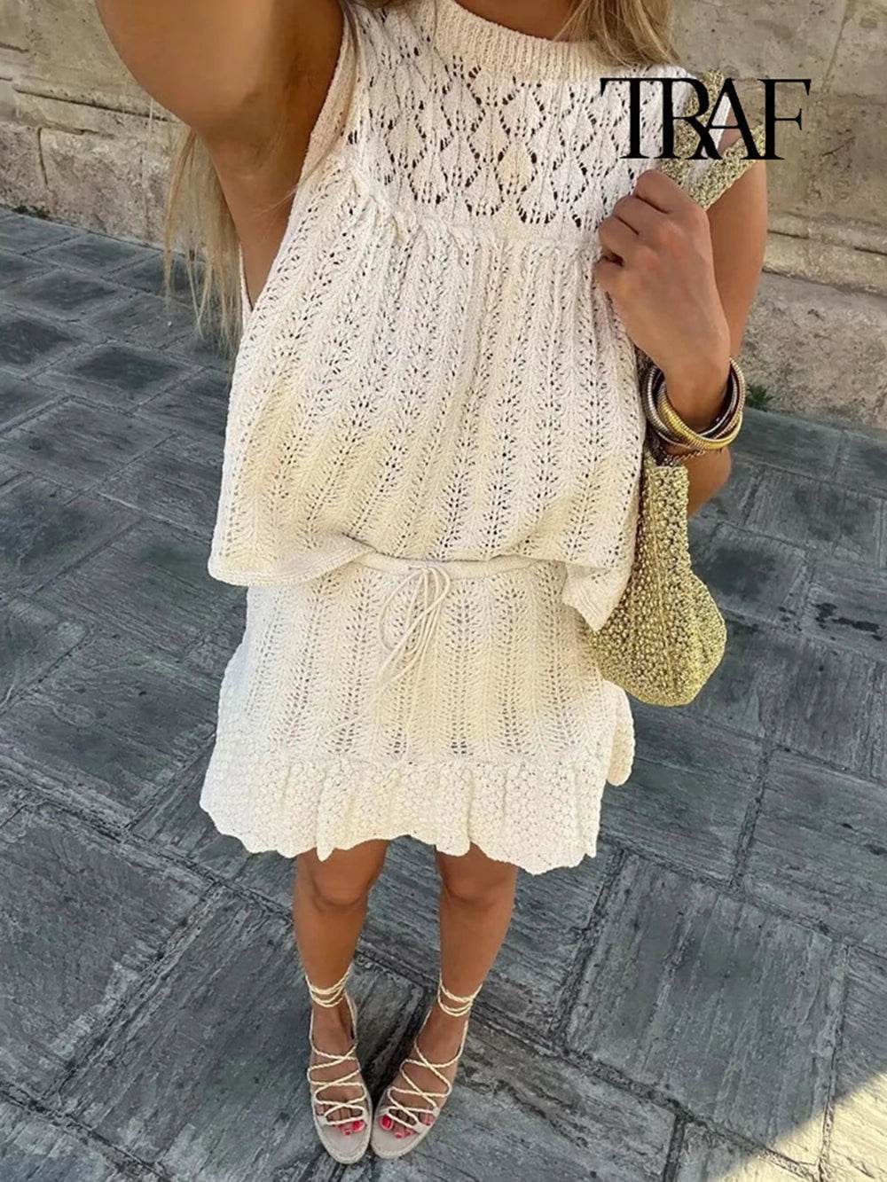 Women Knit Skirt Set - P12 Hub Europe