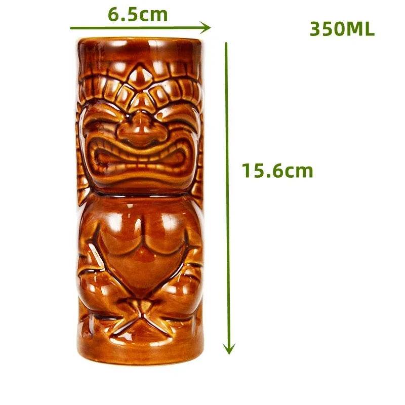 60 Types Ceramic Hawaii Tiki Mugs Creative Cocktail Glasses Beer Glass Martini Glasses Wine Glass Funny Cup Gift for Men - P12 Hub Europe