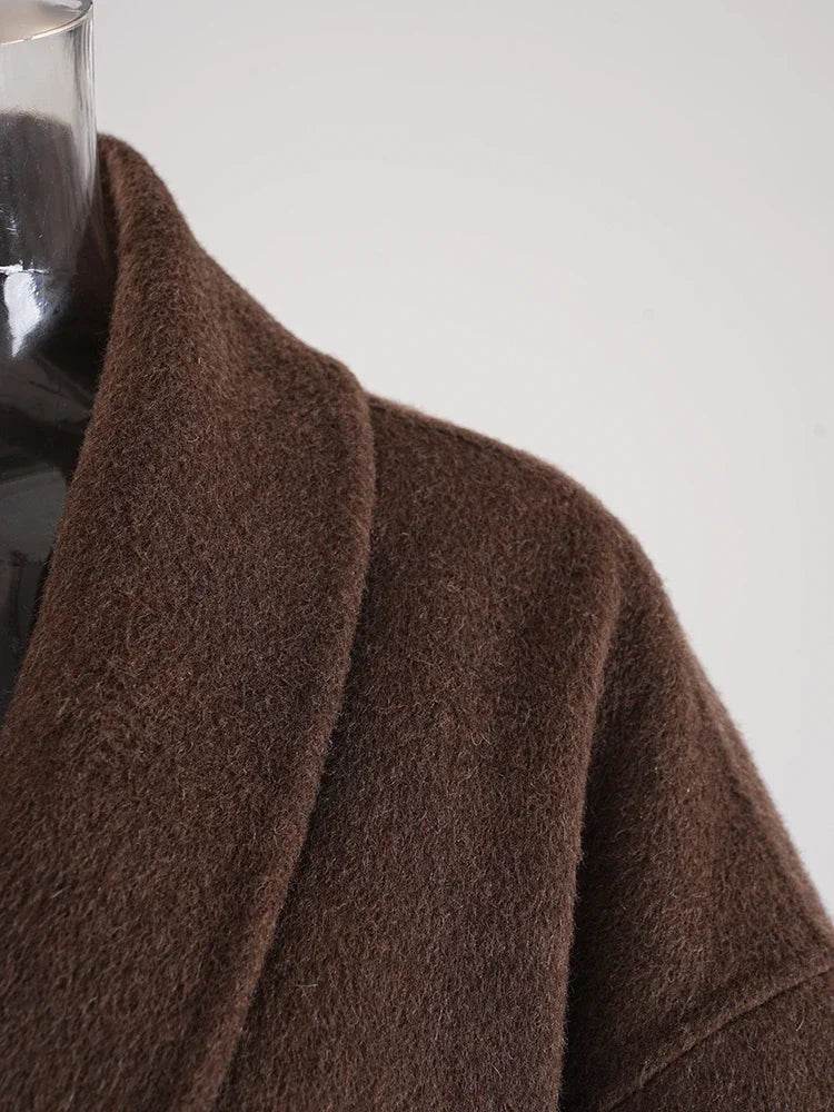 Fox Fur Wool Coat - P12 Hub Europe