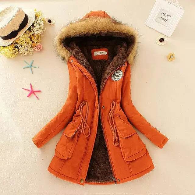 Slim Hooded Padded Parka - P12 Hub Europe