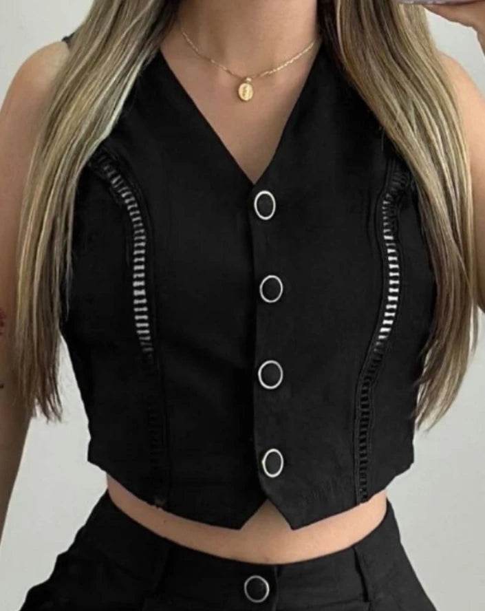 Women's Summer Crop Shorts Set - P12 Hub Europe