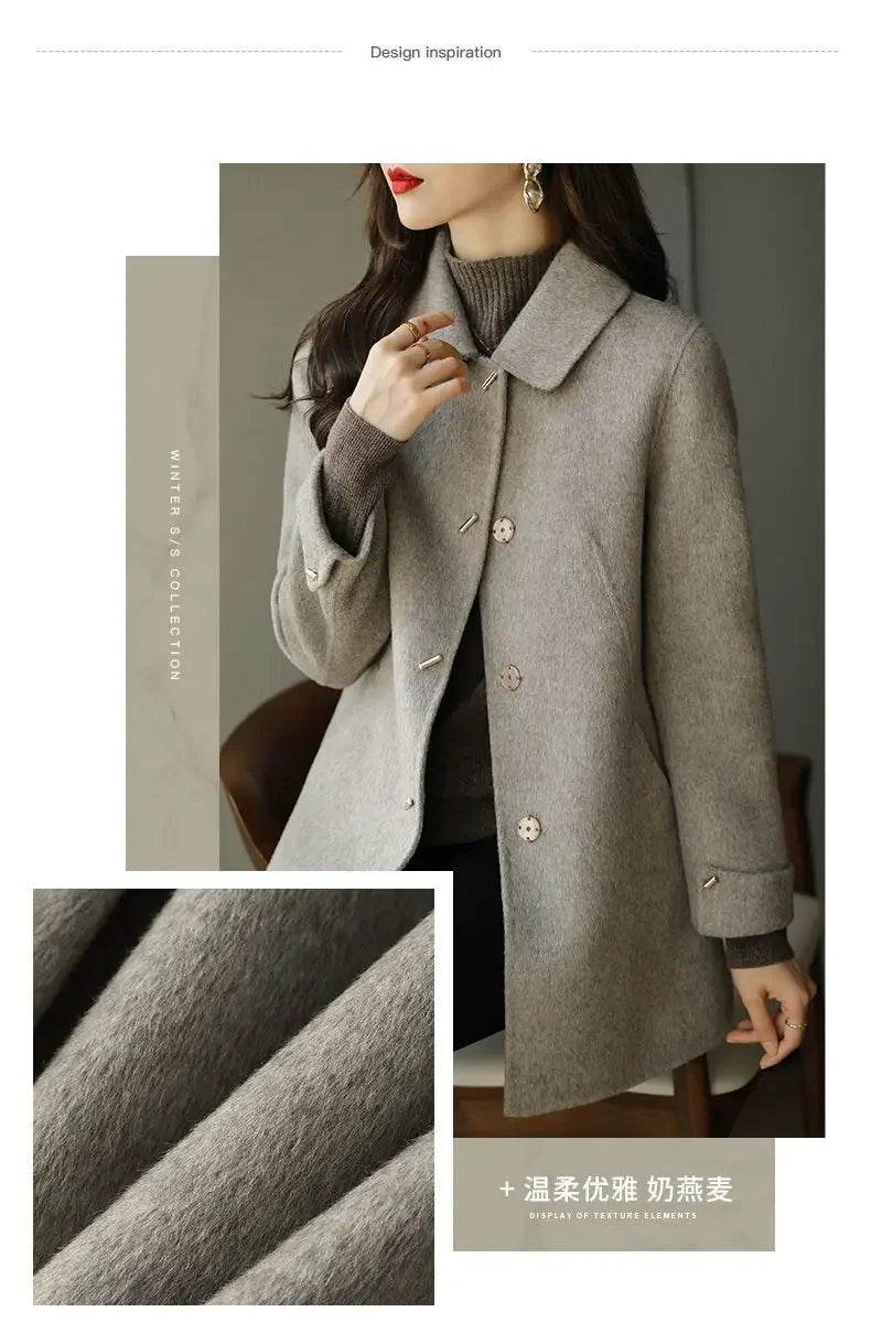 French Style Wool Coat - P12 Hub Europe